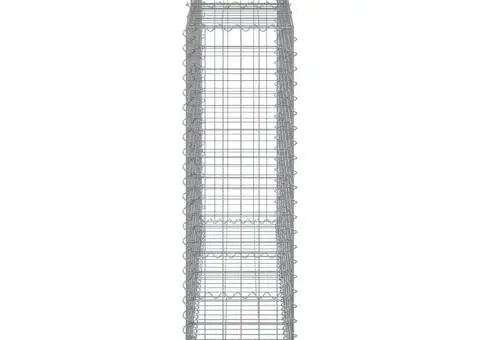 Coșuri gabion arcuite 5 buc, 200x50x140/160 cm, fier galvanizat - 5/5