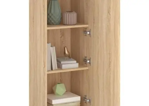 Comodă TV de perete stejar sonoma 40,5x30x102 cm lemn prelucrat - 5/5