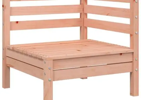 Canapea colțar de grădină, lemn masiv douglas - 2/5