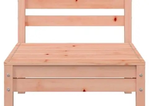 Canapele de grădină fără cotiere, 4 buc., lemn masiv douglas - 5/5