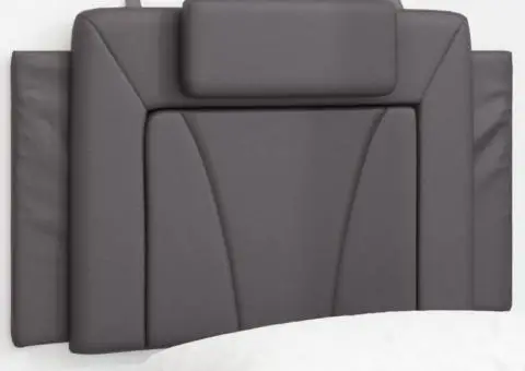 Pernă pentru tăblie, gri, 90 cm, piele artificială - 1/5