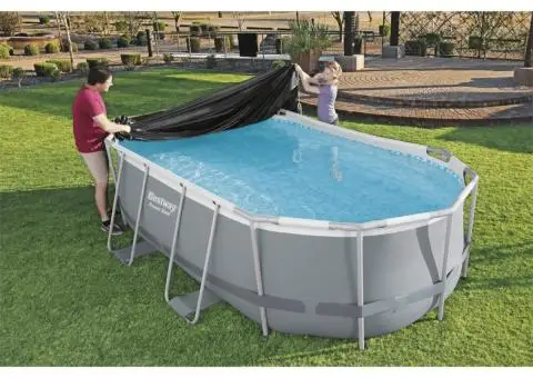 Bestway Prelată de piscină Flowclear, 418x230 cm - 2/3