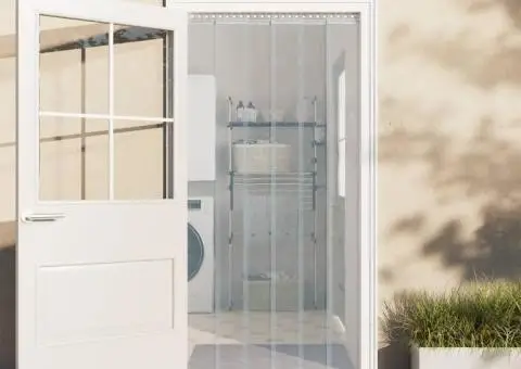 Rolă de perdea din benzi, 3 mm x 300 mm, PVC, 25 m - 1/5