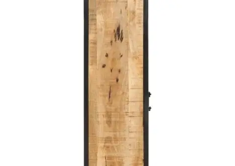 Dulap de baie, 40x27x90 cm, lemn masiv de mango - 4/5