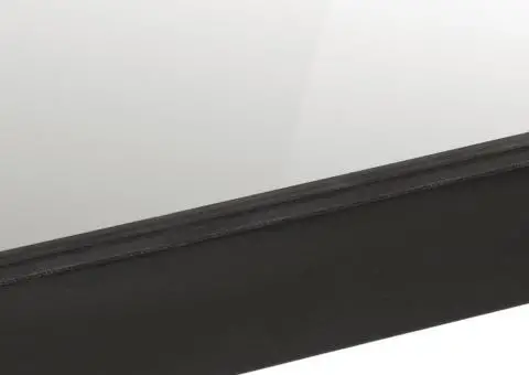 Oglindă de baie 55x1x60 cm sticlă și lemn masiv de mango - 5/5