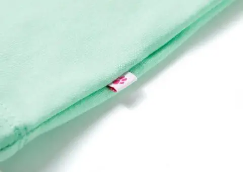 Rochie pentru copii cu șnur, verde aprins, 128 - 5/5