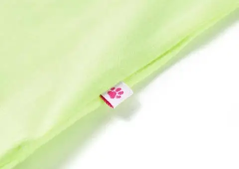 Tricou pentru copii, galben neon, 116 - 5/5