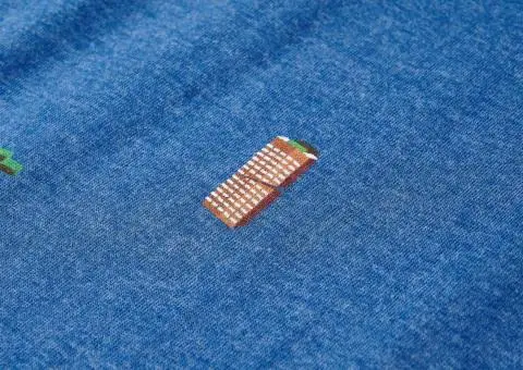 Tricou pentru copii, albastru închis melanj, 140 - 4/5