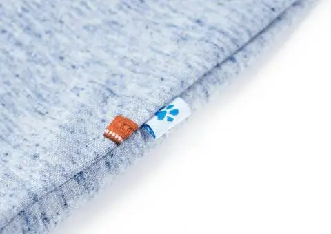 Tricou pentru copii, albastru melanj, 104 - 5/5