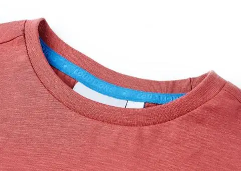 Tricou pentru copii, paprika, 140 - 3/5