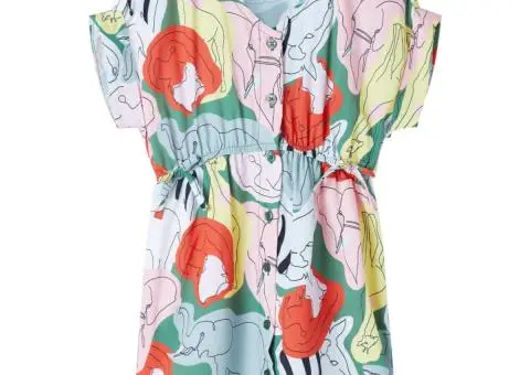 Rochie pentru copii, verde, 104 - 1/5