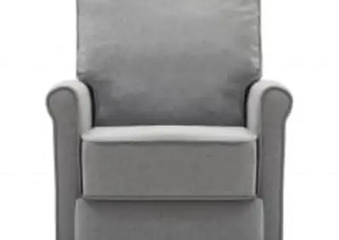 Fotoliu de masaj, gri deschis, material textil - 3/5