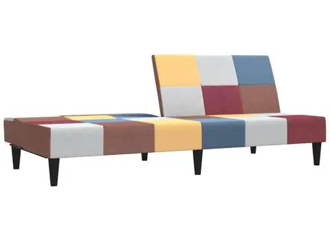 Canapea extensibilă cu 2 locuri, material textil - 4/5