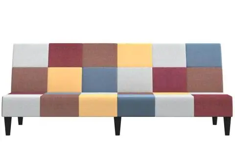 Canapea extensibilă cu 2 locuri, material textil - 5/5