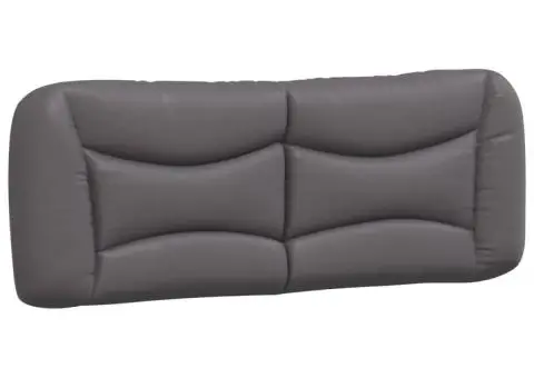 Pernă pentru tăblie, gri, 120 cm, piele artificială - 2/5