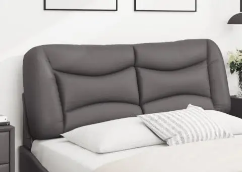 Pernă pentru tăblie, gri, 120 cm, piele artificială - 3/5