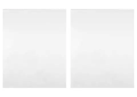 Folii autoadezive pentru oglindă, 2 buc., 90x150 cm, PET - 2/5