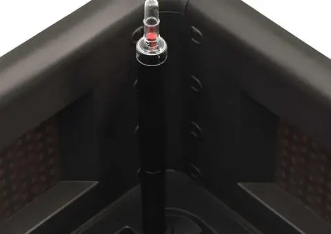 Strat înălțat grădină sistem auto-udare, antracit, 100x43x33 cm - 5/5