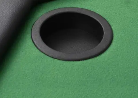 Masă poker pliabilă în două părți, 8 jucători, octogonal, Verde - 5/5