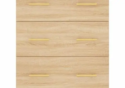 Servantă, stejar sonoma, 69,5x34x90 cm, lemn compozit - 5/5