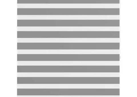 Jaluzea tip zebră, 120 x 175 cm, gri - 2/5