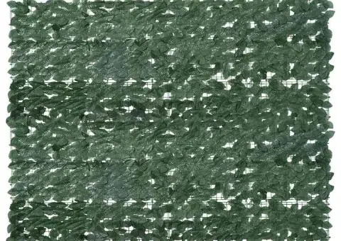 Paravan de balcon, frunze verde închis, 200x150 cm - 1/5