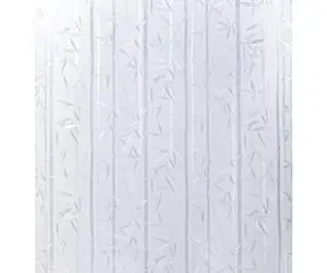 vidaXL Folie fereastră mată, model bambus, 90x500 cm, PVC