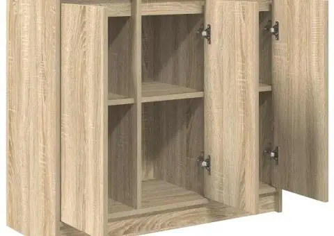 Bufetă Stejar Sonoma 85x34x76 cm Lemn prelucrat - 5/5