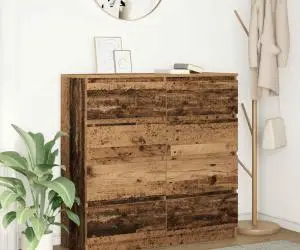 vidaXL Bufetă Lemn vechi 100x35x99 cm Lemn prelucrat