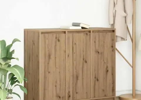 Bufetă Stejar Artisan 85x34x76 cm Lemn prelucrat - 1/5