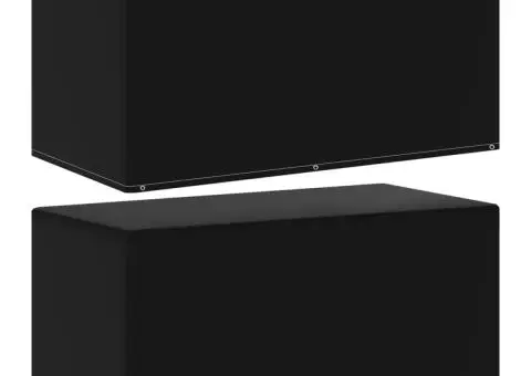 Huse mobilier de grădină, 2 buc., 6 ocheți, 160x80x75 cm - 1/5