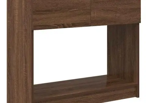 Consolă cu sertare Stejar maro 85,5x38,5x74,5 cm - 2/5