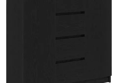 Bufetă cu sertare Stejar negru 100,5x35x98,5 cm Lemn prelucrat - 2/5