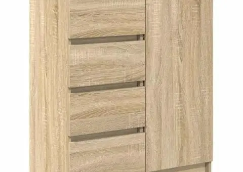 Bufetă cu sertare Stejar Sonoma 71x35x84 cm Lemn prelucrat - 4/5