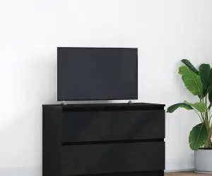 vidaXL Dulap TV negru 80x35x54 cm lemn prelucrat