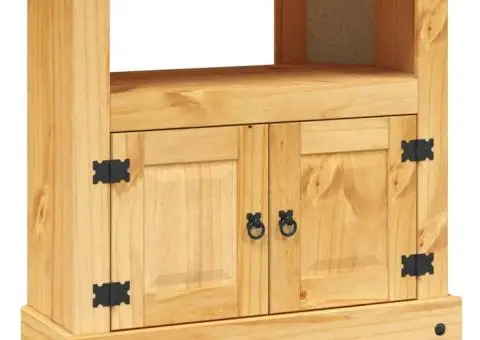 Comodă stil mexican Corona din lemn de pin 80 x 43 x 78 cm - 2/5