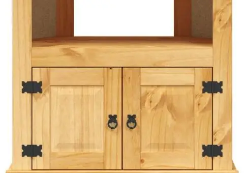 Comodă stil mexican Corona din lemn de pin 80 x 43 x 78 cm - 4/5