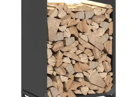 Suport pentru lemne de foc negru Oțel laminat la rece - 4/5