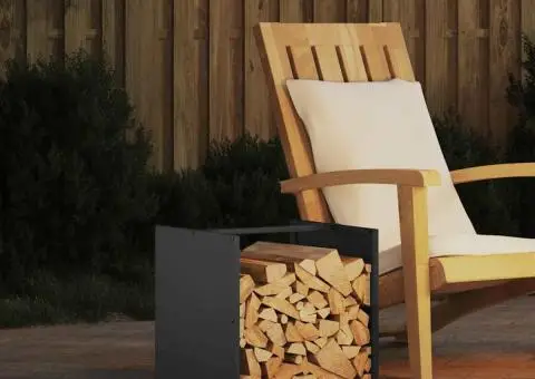 Suport pentru lemne de foc Antracit Oțel laminat la rece - 1/5