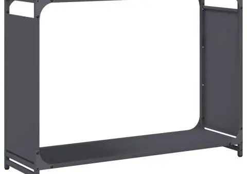 Suport pentru lemne de foc Antracit Oțel laminat la rece - 2/5