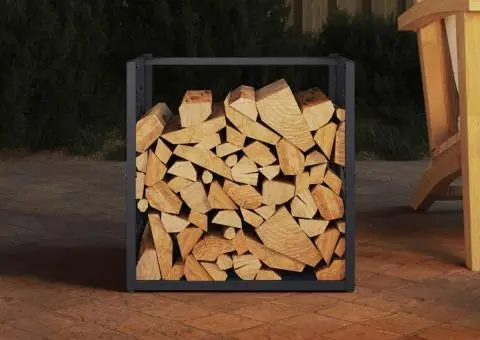 Suport pentru lemne de foc Antracit Oțel laminat la rece - 3/5