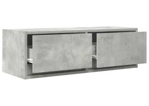 Dulap TV Beton Gri 80x31x25,5 cm Lemn prelucrat - 5/5