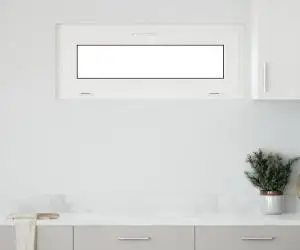vidaXL Fereastră de subsol RISOR 100x40 cm înclinat 2 geam alb