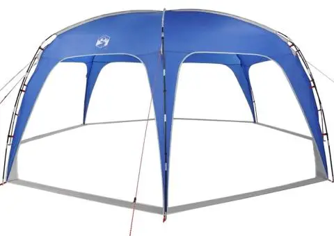 Cort de petrecere Albastru azur rezistent la apă - 3/5