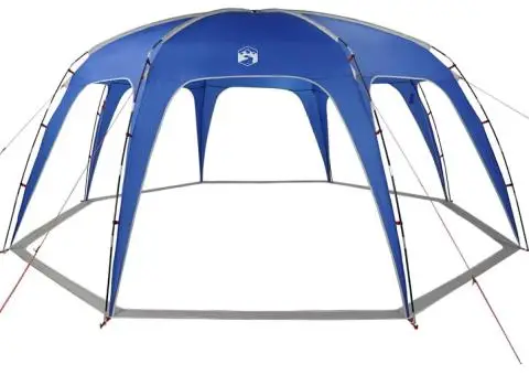 Cort de petrecere Albastru azur rezistent la apă - 5/5