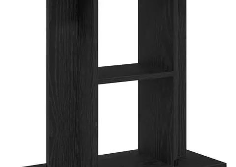 Suport pentru acvariu Stejar negru 60x30x60 cm lemn prelucrat - 2/5