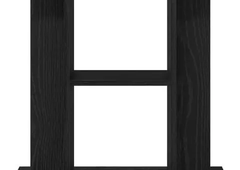 Suport pentru acvariu Stejar negru 60x30x60 cm lemn prelucrat - 5/5