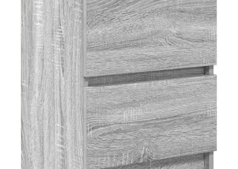 Dulap TV Gri Sonoma 40x35x54 cm lemn prelucrat - 2/5