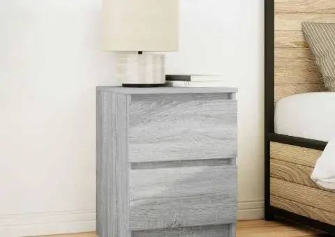 Dulap TV Gri Sonoma 40x35x54 cm lemn prelucrat - 3/5