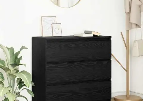 Bufetă Stejar negru 80x35x76 cm Lemn prelucrat - 1/5